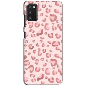 Чехол с розовым рисунком для Xiaomi POCO M3 Pro (4G/5G) (Розовый леопард)