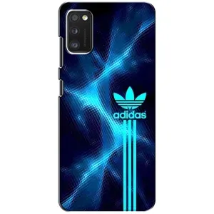 Чохли Адидас для Xiaomi POCO M3 Pro (4G/5G) (AlphaPrint) (Синій Адідас)
