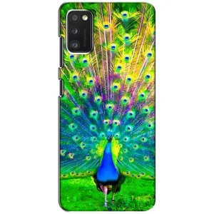 Чохол з пташками на Xiaomi POCO M3 Pro (4G/5G) (VPrint) (Яскравий Павлин)