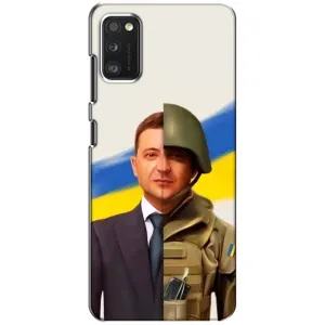 Чохол для Xiaomi POCO M3 Pro (4G/5G) (AlphaPrint - с принтом Зеленського) (Зеленский солдат)