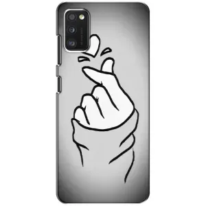 Чохол з принтом для Xiaomi POCO M3 Pro (4G/5G) (AlphaPrint - Знак сердечка) (Значок Love)