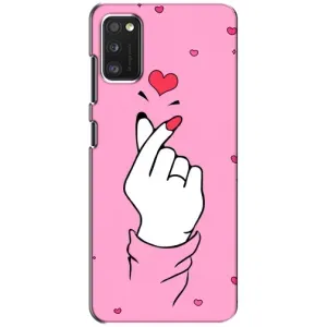 Чохол з принтом для Xiaomi POCO M3 Pro (4G/5G) (AlphaPrint - Знак сердечка) (Знак Love)