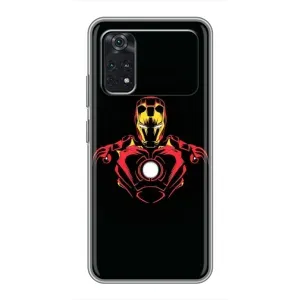 Чехлы с героями Марвел Xiaomi POCO M4 Pro 5G (VPrint) (Человек железный)