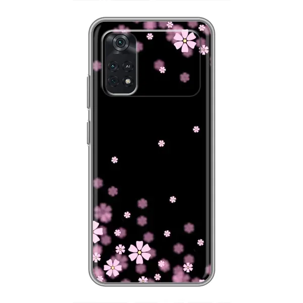Чехол с принтом «Цветочки маленькие» для Xiaomi POCO M4 Pro 5G Чехол с принтом «Цветочки маленькие» для Xiaomi POCO M4 Pro 5G