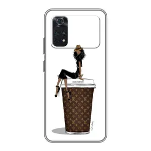 Чохли Луі Вітон для Xiaomi POCO M4 Pro 5G (AlphaPrint - LOUIS VUITTON) (кава LOUIS VUITTON)