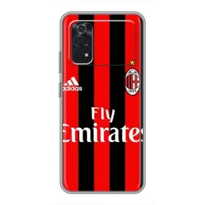 Чехлы для Xiaomi POCO M4 Pro 5G (VPrint) - Футбольные клубы (Milan)