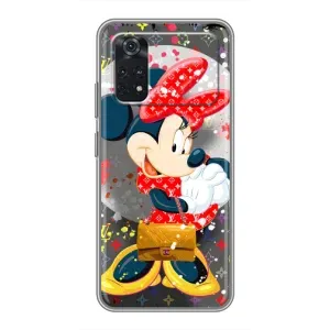 Чехол Disney Mouse Xiaomi POCO M4 Pro 5G (PREMIUMPrint) (Minni с бантиком)
