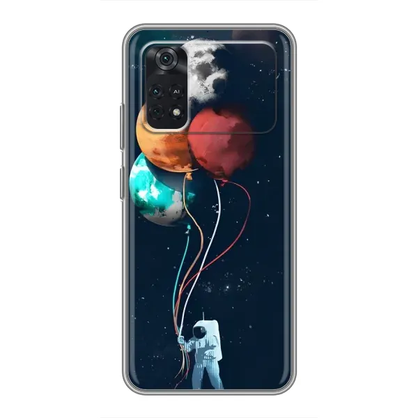 Чехол с принтом «Планеты шарики» для Xiaomi POCO M4 Pro 5G