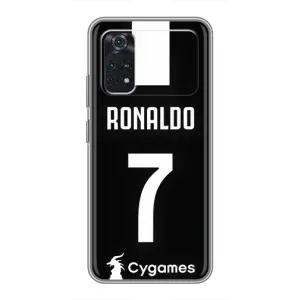 Чехол Криштиану Роналду для Xiaomi POCO M4 Pro 5G (AlphaPrint) (RONALDO 7)