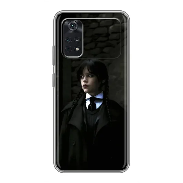 Чехол с принтом «Темный стиль Уэнздей» для Xiaomi POCO M4 Pro 5G