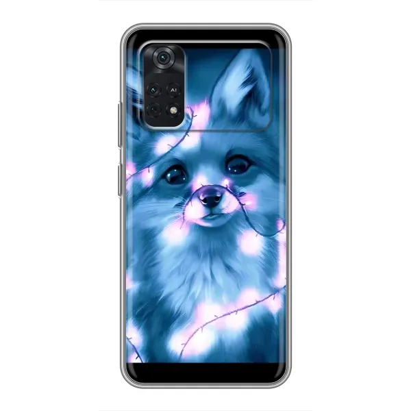 Чехол с принтом «Яркая лисичка» для Xiaomi POCO M4 Pro 5G