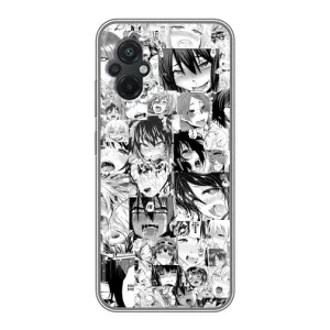 Чехлы Персонажи Аниме Наруто для Xiaomi POCO M5 (AlphaPrint) (Ahegao manga)