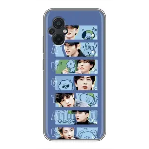 Чехлы BTS для Xiaomi POCO M5 (AlphaPrint) (Bangtan)