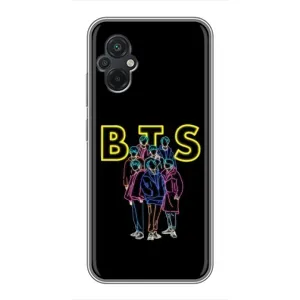 Чехлы BTS для Xiaomi POCO M5 (AlphaPrint) (BTS стайл)