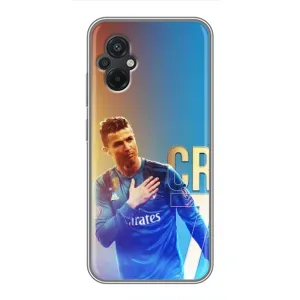 Чехол Криштиану Роналду для Xiaomi POCO M5 (AlphaPrint) (CR7 Real)