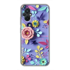 Чохли з квітами для Xiaomi POCO M5 (VPrint) (Дизайн квітів)