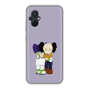 Чехлы для Xiaomi POCO M5 - Bearbrick Louis Vuitton (PREMIUMPrint) (Дружба Беарбрик)