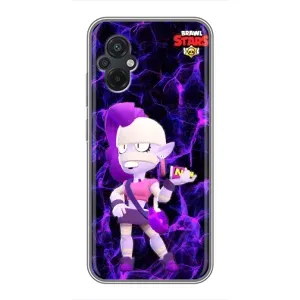 Чехлы Brawl Stars для Xiaomi POCO M5 (AlphaPrint) (Эмз Бравл Старс)