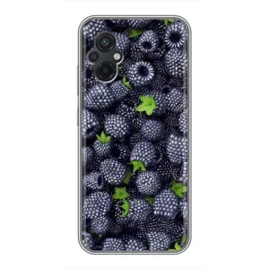 Чехлы с Фруктами для Xiaomi POCO M5 (VPrint) (Ежевика)
