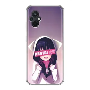 Чехлы Персонажи Аниме Наруто для Xiaomi POCO M5 (AlphaPrint) (Hentai chan)