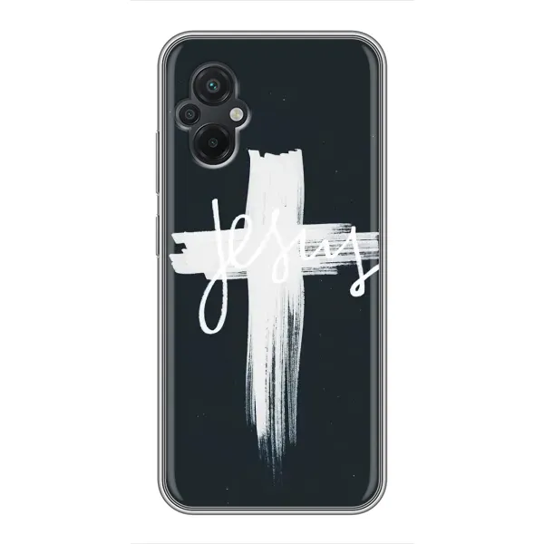 Чехол с принтом «Иисус» для Xiaomi POCO M5