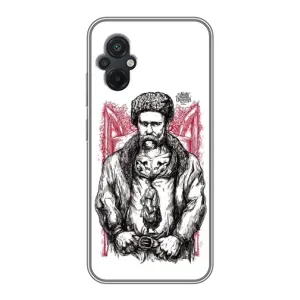 Чохли для Xiaomi POCO M5 с принтом Тараса Шевченко (AlphaPrint) (Козак Шевченко)