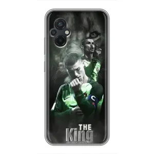 Чехол Криштиану Роналду для Xiaomi POCO M5 (AlphaPrint) (Криштиано Лев)