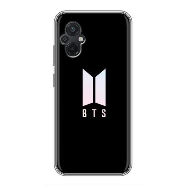 Чехол с принтом «Лого BTS» для Xiaomi POCO M5 Чехол с принтом «Лого BTS» для Xiaomi POCO M5