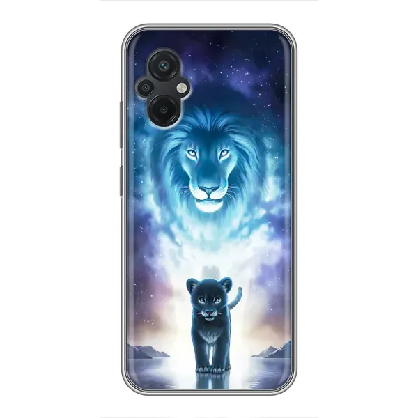 Чехол с принтом «Маленький лев» для Xiaomi POCO M5 Чехол с принтом «Маленький лев» для Xiaomi POCO M5