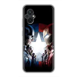 Чехлы с героями Марвел Xiaomi POCO M5 (VPrint) (Марвел стайл)