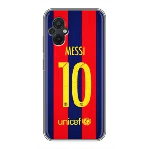 Чехлы Месси для Xiaomi POCO M5 (AlphaPrint) (Messi Barca 10)