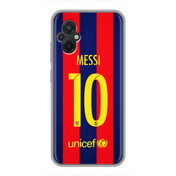Чохол з принтом «Messi Barca 10» для Xiaomi POCO M5 Чохол з принтом «Messi Barca 10» для Xiaomi POCO M5