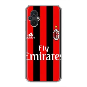 Чехлы для Xiaomi POCO M5 (VPrint) - Футбольные клубы (Milan)