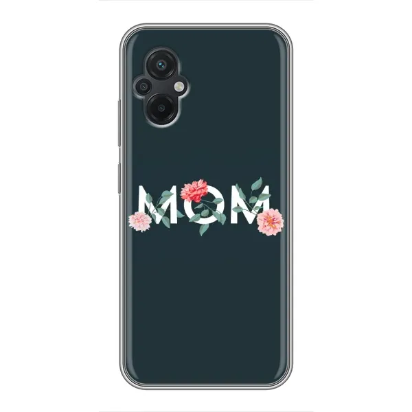 Чехол с принтом «Mom дизайн» для Xiaomi POCO M5