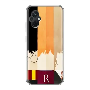 Чехлы с Гарри Поттером для Xiaomi POCO M5 (AlphaPrint) (обложка Гарри Поттера)
