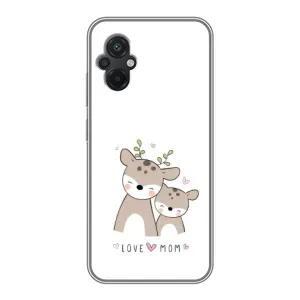 Чохли для мами на Xiaomi POCO M5 (Оленята мама і малюк)