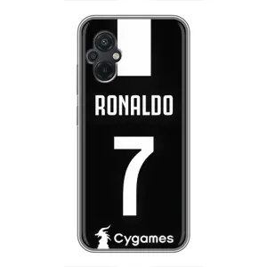 Чехол Криштиану Роналду для Xiaomi POCO M5 (AlphaPrint) (RONALDO 7)