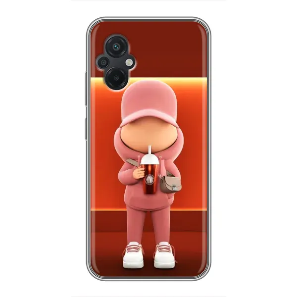 Чохол з принтом «З Кавою» для Xiaomi POCO M5