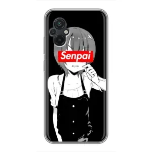 Чехлы Персонажи Аниме Наруто для Xiaomi POCO M5 (AlphaPrint) (Senpai)