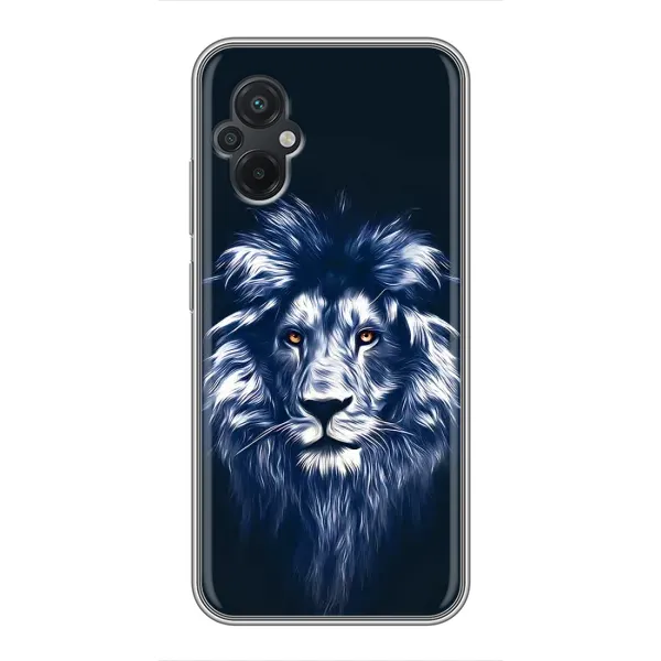 Чехол с принтом «Синий Лев» для Xiaomi POCO M5 Чехол с принтом «Синий Лев» для Xiaomi POCO M5