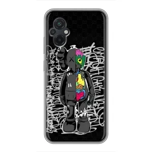 Чехлы для Xiaomi POCO M5 - Bearbrick Louis Vuitton (PREMIUMPrint) (Стиль Bearbrick)