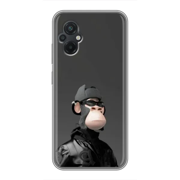 Чехол с принтом «стильная обезьяна NFT» для Xiaomi POCO M5