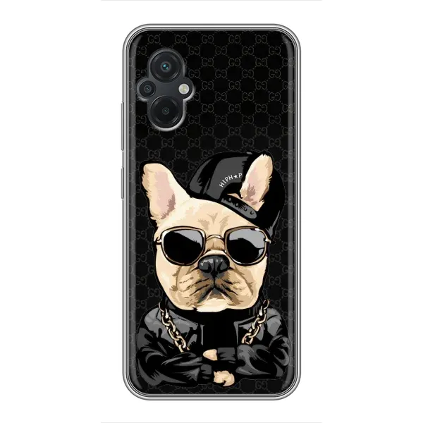 Чохол з принтом «Стильна собака» для Xiaomi POCO M5