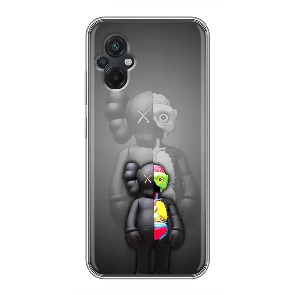 Чохол з принтом «Тіло Bearbrick» для Xiaomi POCO M5