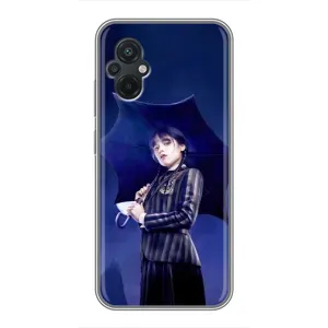 Силиконовый чехол с картинкой для Xiaomi POCO M5 (Венсдей)