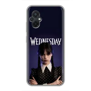 Силиконовый чехол с картинкой для Xiaomi POCO M5 (Wednesday)