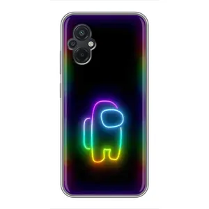 Чохли Амонг Ас для Xiaomi POCO M5 (AlphaPrint) (Яскравий скін)