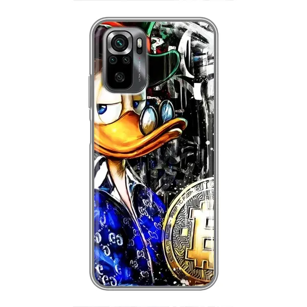 Чехол с принтом «Биткойн Скрудж» для Xiaomi POCO M5s
