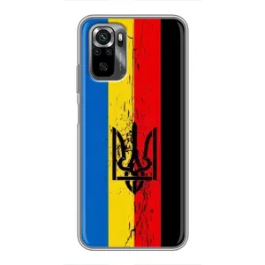 Украинские Чехлы для Xiaomi POCO M5s с картинкой УПА (AlphaPrint) (Флаг УПА)