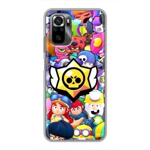 Чехол для Xiaomi POCO M5s Бравл Старс (VPrint)